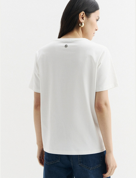 футболка из 100% хлопка - цена, описание и отзывы - фото №4