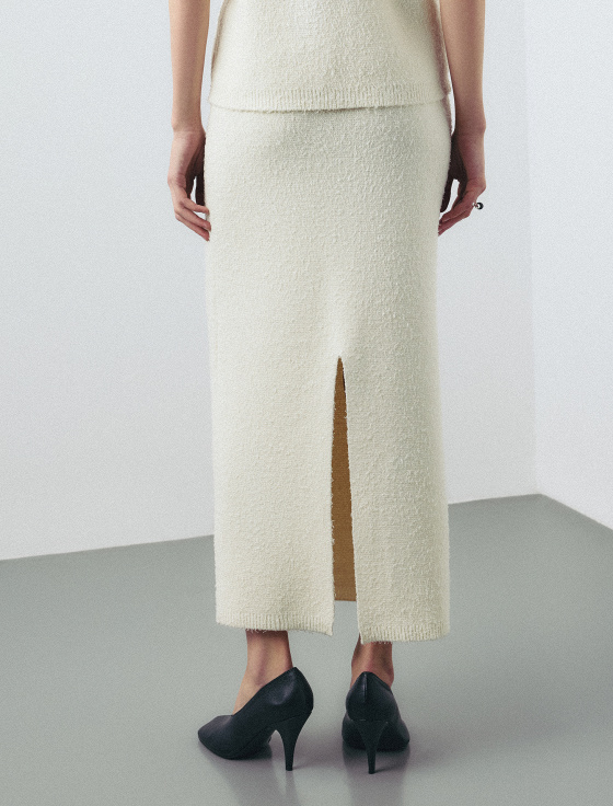 юбка миди из хлопка и шерсти - цена, описание и отзывы - фото №5