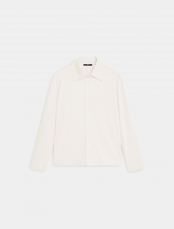 рубашка из тенсела и хлопка - цена, описание и отзывы - фото №1