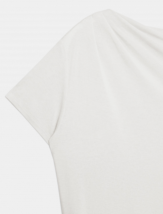 футболка из тенсела и шерсти - цена, описание и отзывы - фото №5