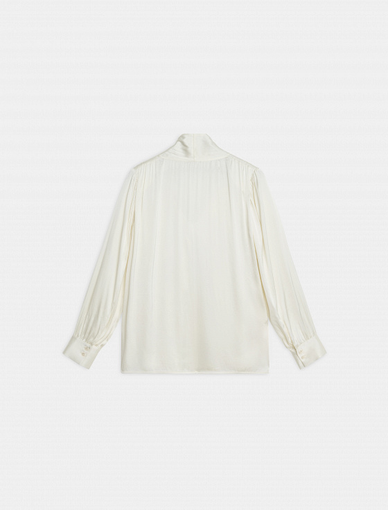 блуза с шарфом из вискозы - цена, описание и отзывы - фото №6