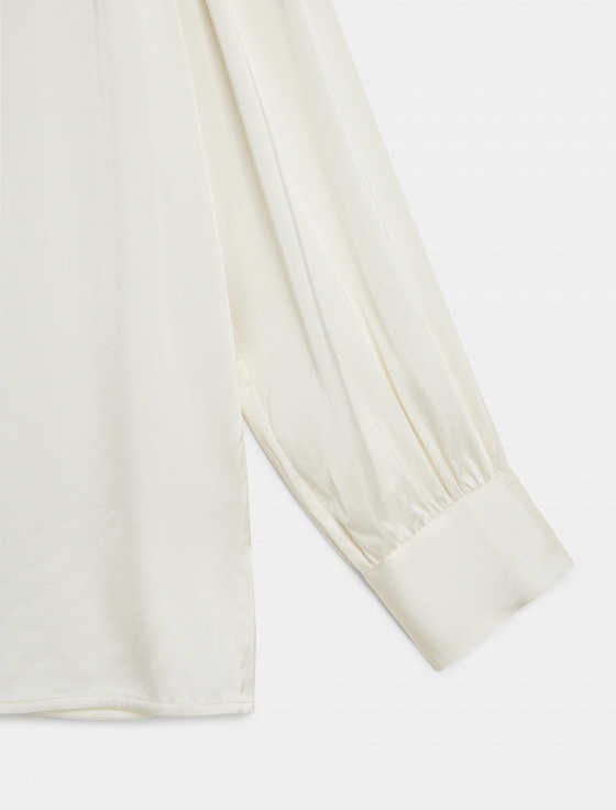 блуза с шарфом из вискозы - цена, описание и отзывы - фото №8