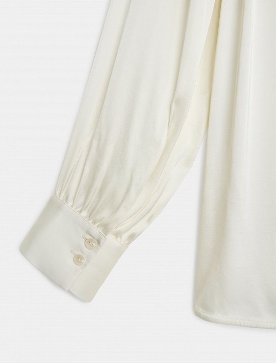 блуза с шарфом из вискозы - цена, описание и отзывы - фото №9