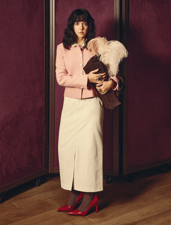 юбка миди с содержанием хлопка - цена, описание и отзывы - фото №2