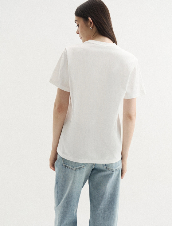 футболка из 100% хлопка - цена, описание и отзывы - фото №3