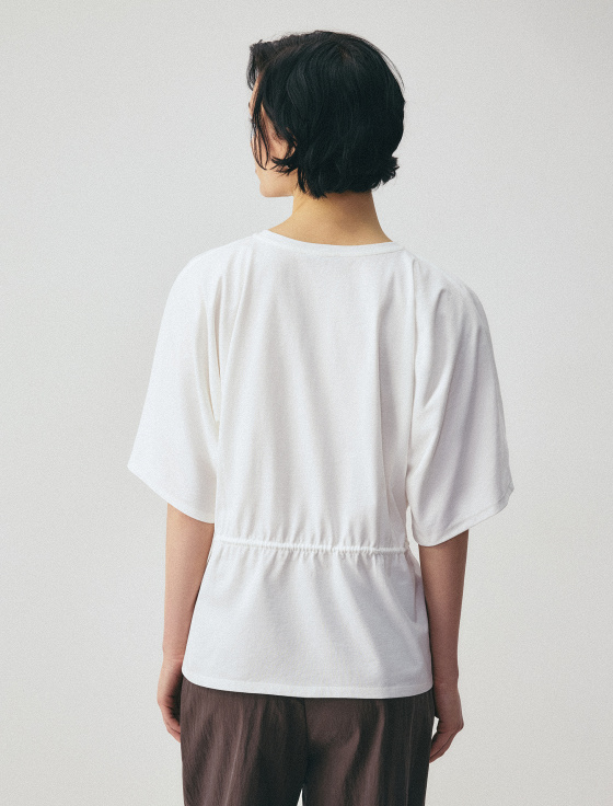 блуза из хлопка с коротким рукавом - цена, описание и отзывы - фото №3