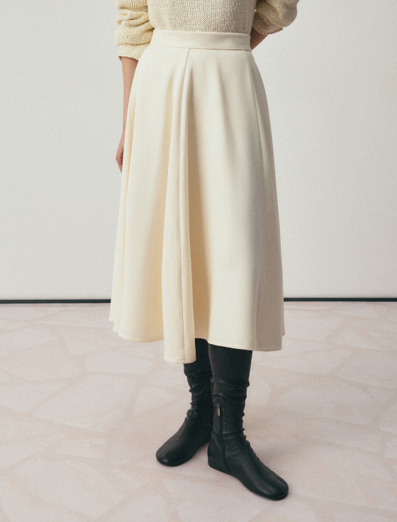 юбка миди из ацетата - цена, описание и отзывы - фото №4