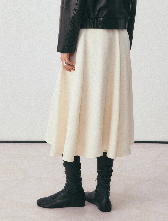 юбка миди из ацетата - цена, описание и отзывы - фото №5