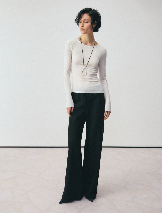 лонгслив из тенсела и шерсти - цена, описание и отзывы - фото №3