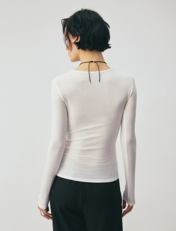 лонгслив из тенсела и шерсти - цена, описание и отзывы - фото №4