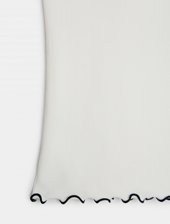 футболка slim с декоративным бантом - цена, описание и отзывы - фото №4