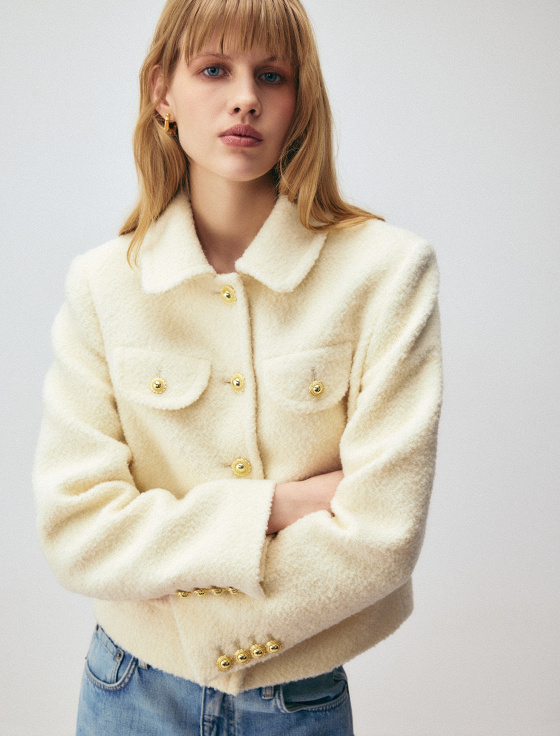 пальто-жакет из шерсти - цена, описание и отзывы - фото №2