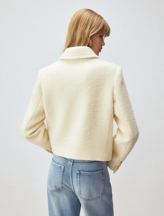 пальто-жакет из шерсти - цена, описание и отзывы - фото №3