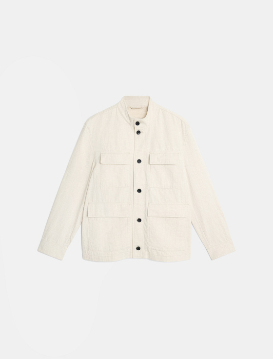 пиджак из хлопка и льна - цена, описание и отзывы - фото №1