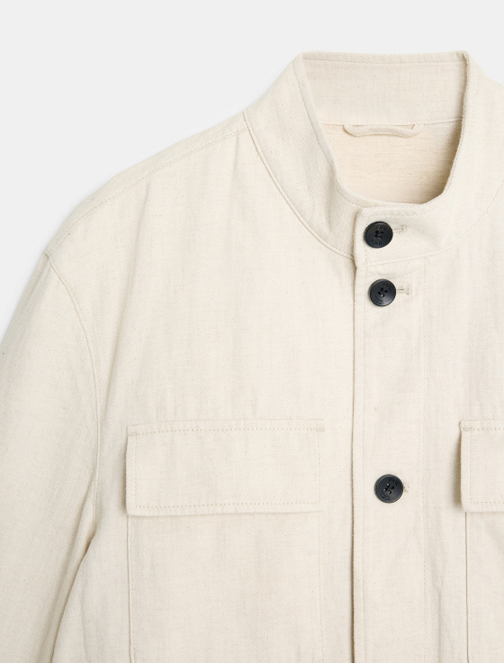 пиджак из хлопка и льна - цена, описание и отзывы - фото №5