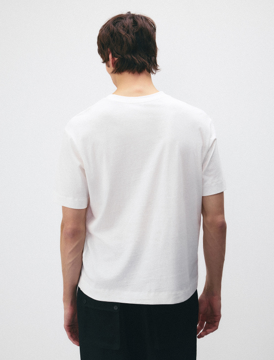 футболка из хлопка и льна - цена, описание и отзывы - фото №2