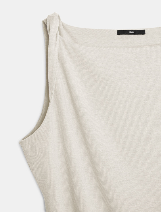 топ из лиоцелла с перекрученными бретелями - цена, описание и отзывы - фото №3