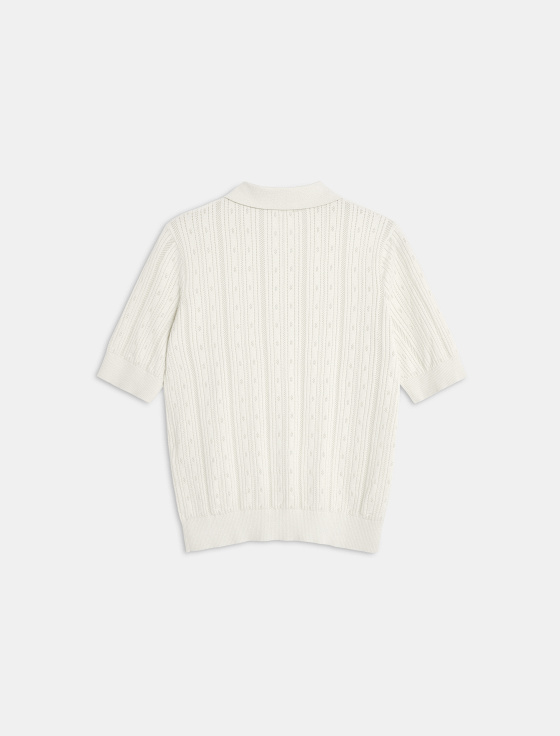 джемпер-поло из хлопка и шёлка - цена, описание и отзывы - фото №2