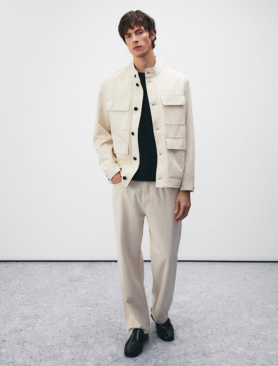 пиджак из хлопка и льна - цена, описание и отзывы - фото №6