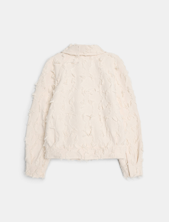 жакет из жаккардовой ткани с защипами - цена, описание и отзывы - фото №4