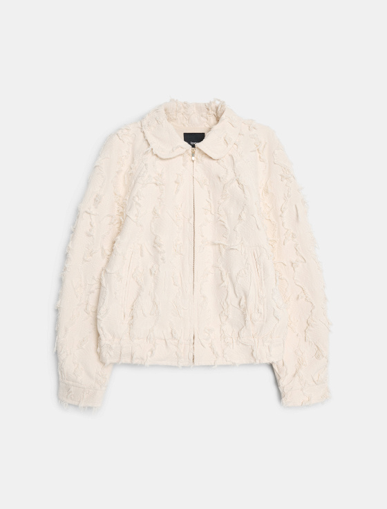 жакет из жаккардовой ткани с защипами - цена, описание и отзывы - фото №1