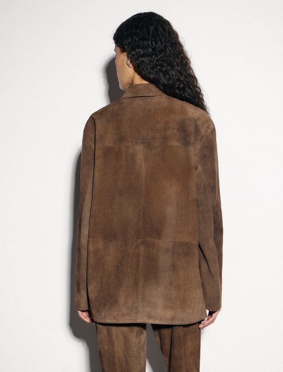 жакет из натуральной замши - цена, описание и отзывы - фото №4