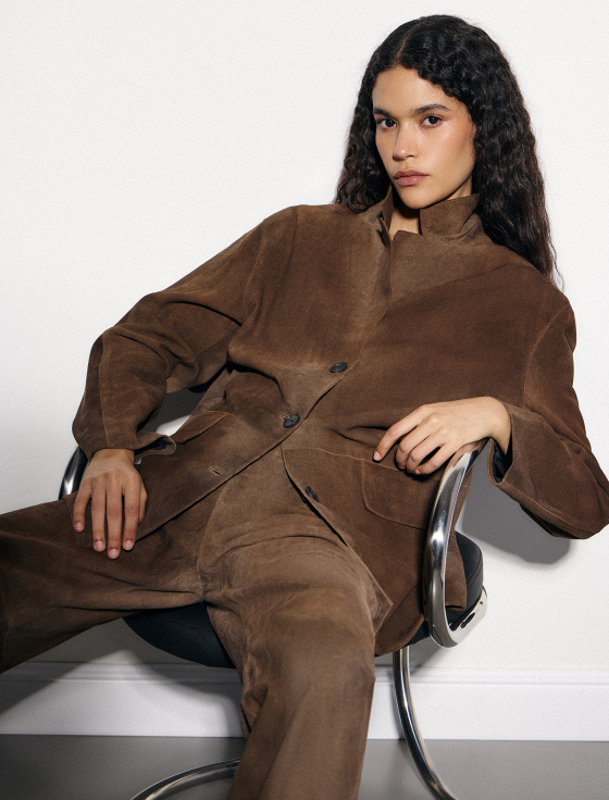 брюки из натуральной замши - цена, описание и отзывы - фото №6