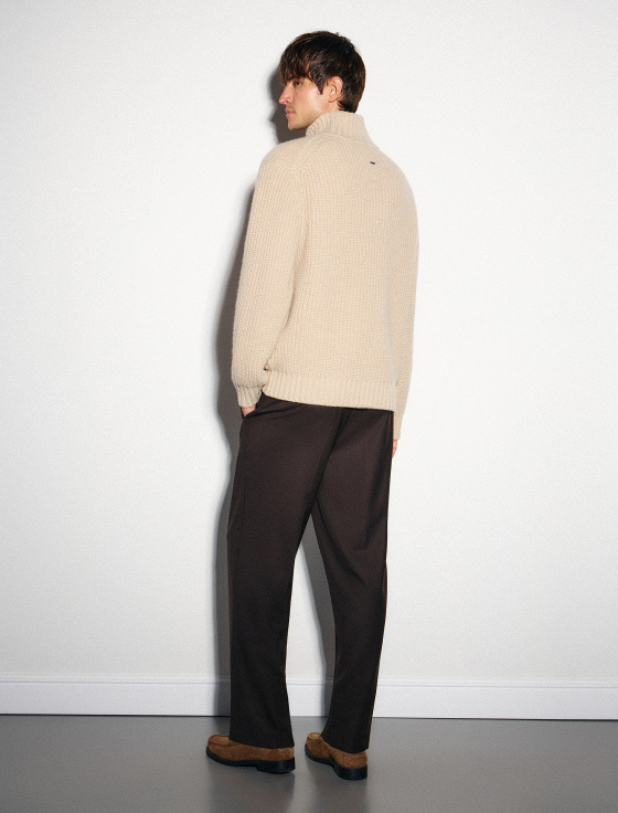 брюки из фактурной шерсти - цена, описание и отзывы - фото №4