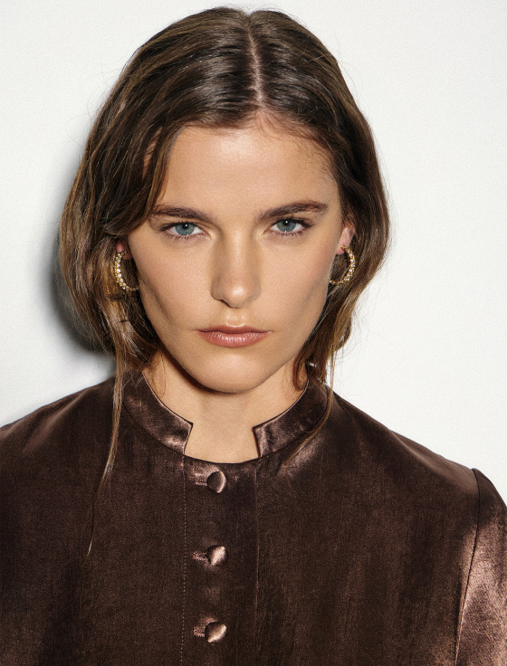 жакет из флюидного ацетата - цена, описание и отзывы - фото №5