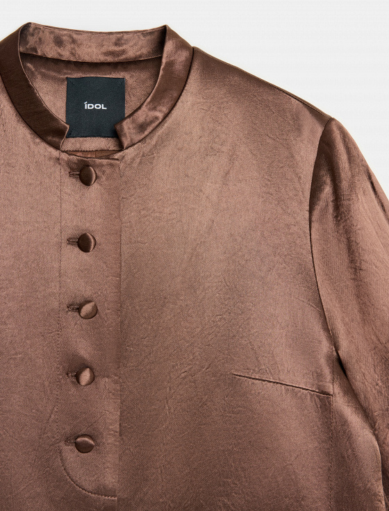 жакет из флюидного ацетата - цена, описание и отзывы - фото №7