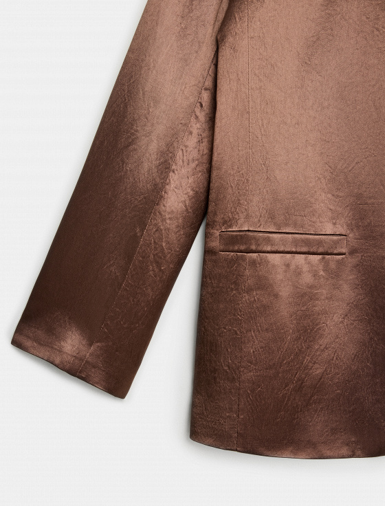 жакет из флюидного ацетата - цена, описание и отзывы - фото №8