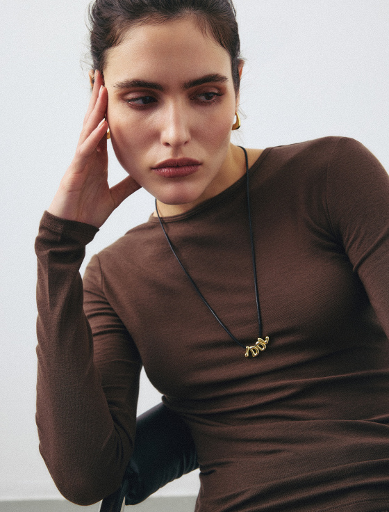 лонгслив из тенсела и шерсти - цена, описание и отзывы - фото №3