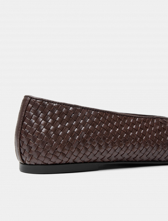 балетки в технике плетения intrecciato - цена, описание и отзывы - фото №3