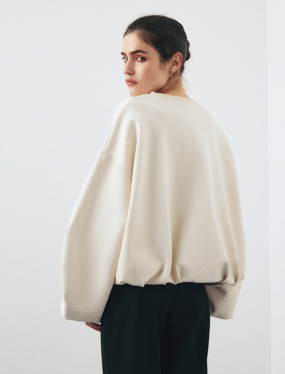 свитшот из хлопка - цена, описание и отзывы - фото №4