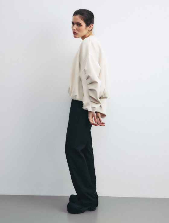 свитшот из хлопка - цена, описание и отзывы - фото №3