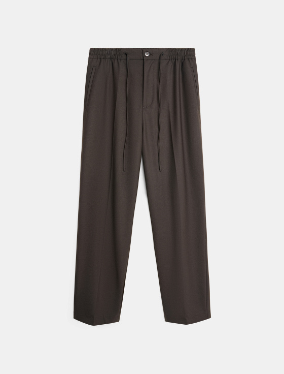 брюки из фактурной шерсти - цена, описание и отзывы - фото №1