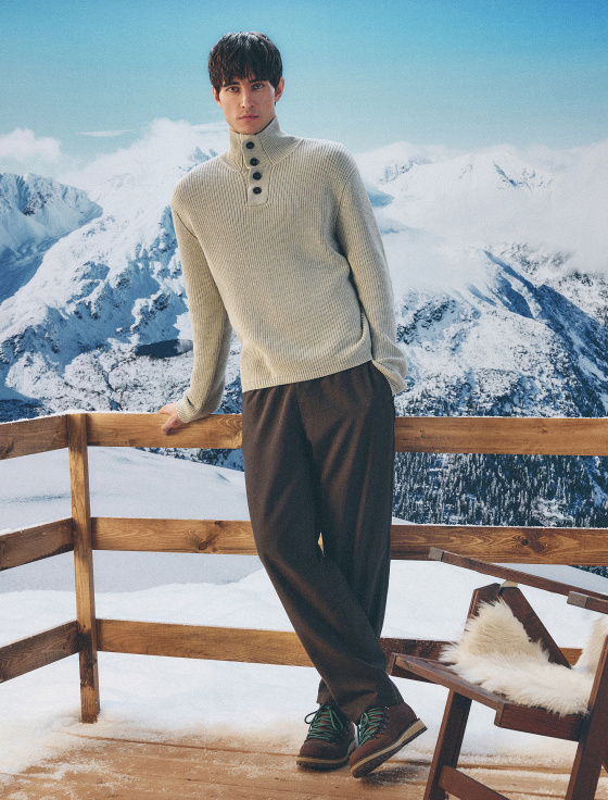 брюки из фактурной шерсти - цена, описание и отзывы - фото №2