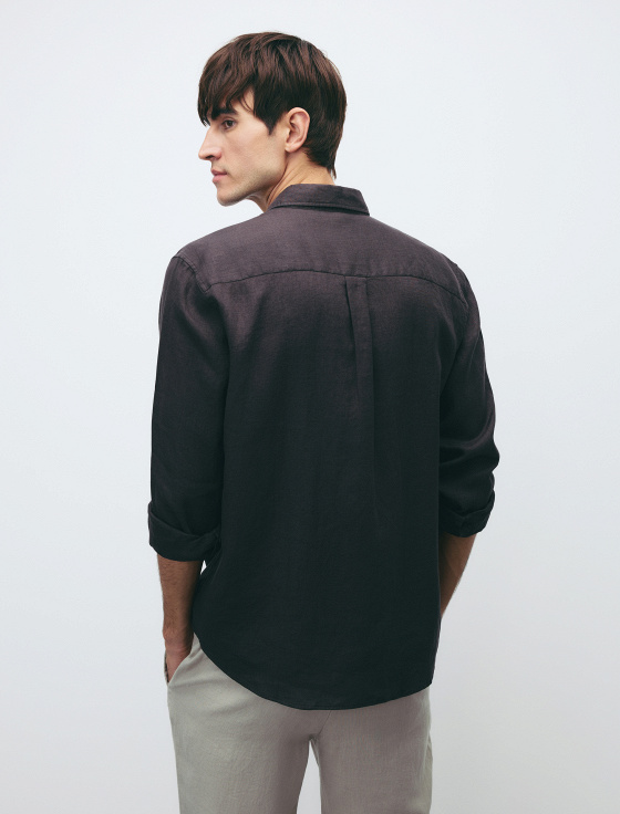 рубашка из 100% льна - цена, описание и отзывы - фото №3