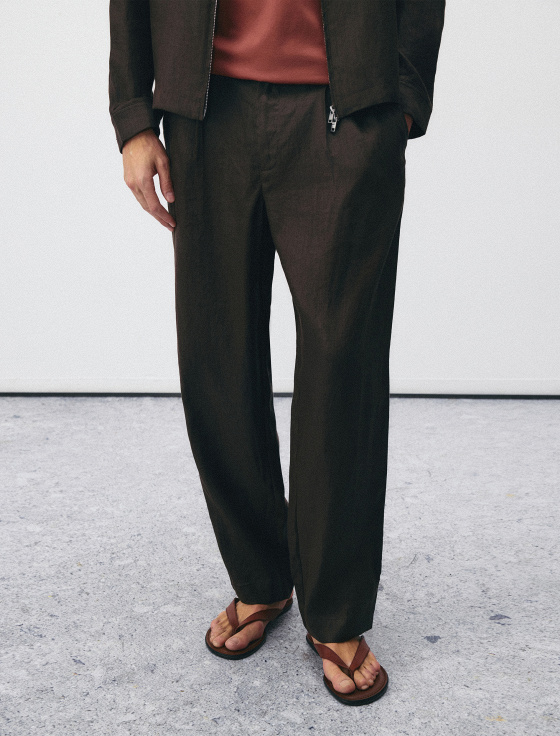 брюки из 100% льна - цена, описание и отзывы - фото №2