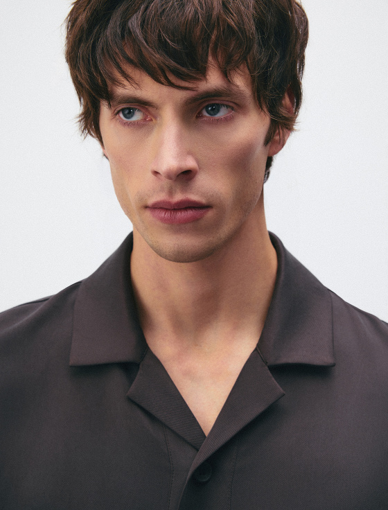 рубашка из 100% лиоцелла с коротким рукавом - цена, описание и отзывы - фото №5