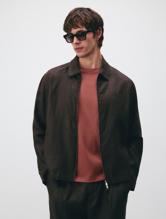 куртка из 100% льна - цена, описание и отзывы - фото №1