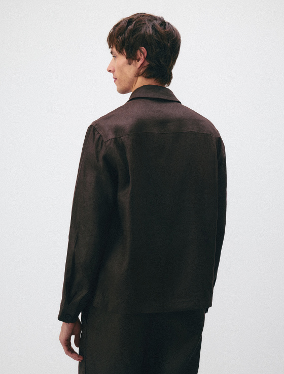 куртка из 100% льна - цена, описание и отзывы - фото №2