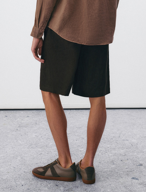 шорты из 100% льна - цена, описание и отзывы - фото №3