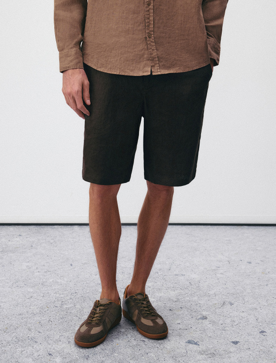 шорты из 100% льна - цена, описание и отзывы - фото №2