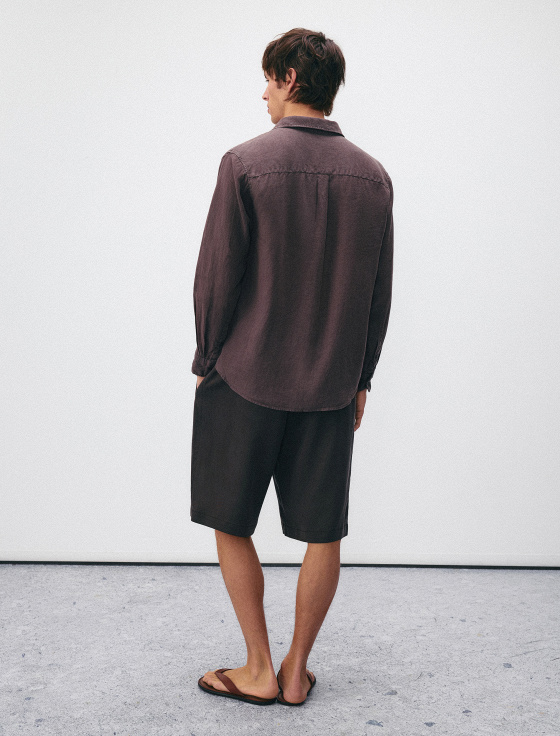 шорты из 100% лиоцелла - цена, описание и отзывы - фото №4