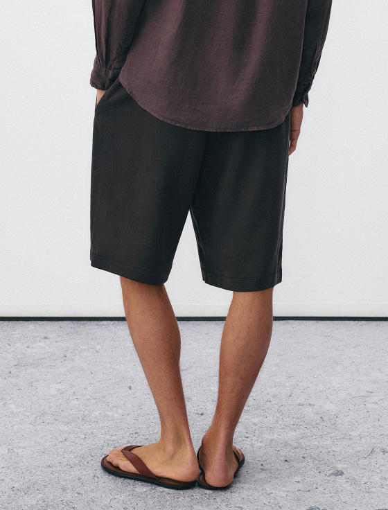 шорты из 100% лиоцелла - цена, описание и отзывы - фото №5