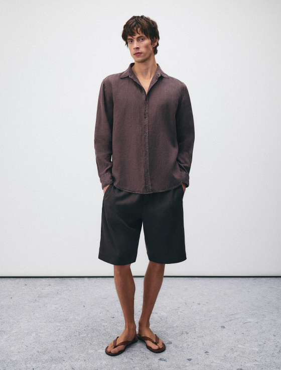 шорты из 100% лиоцелла - цена, описание и отзывы - фото №2