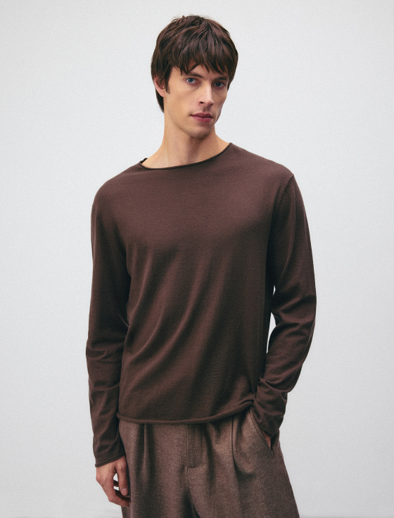 джемпер из хлопка и льна - цена, описание и отзывы - фото №2