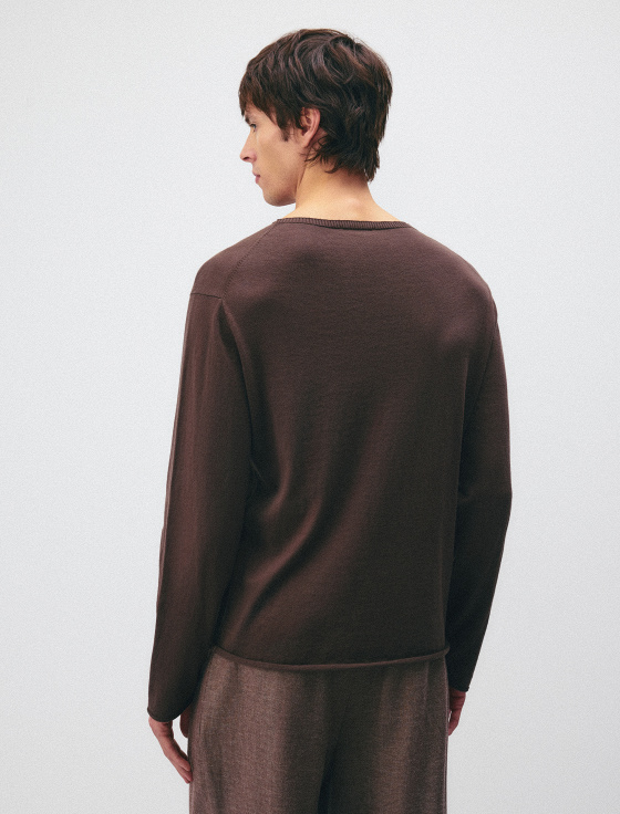 джемпер из хлопка и льна - цена, описание и отзывы - фото №3