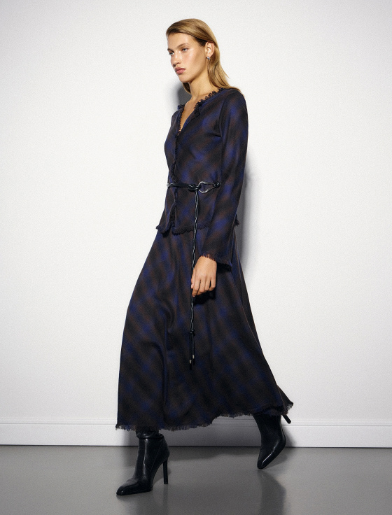 юбка миди из шерсти и льна - цена, описание и отзывы - фото №2